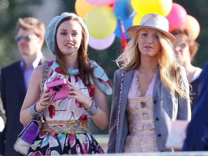 Lively and her "Gossip Girl" costar Leighton Meester reportedly "avoided each other like the plague" while filming.