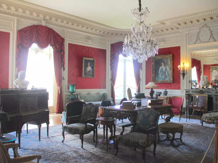 The Sitting Room on the second floor was a private family space.