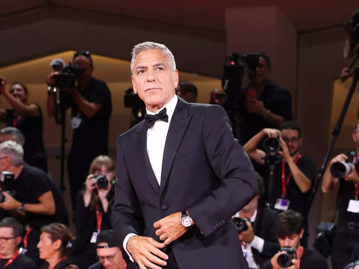 Tuxedos never go out of style — especially for George Clooney.