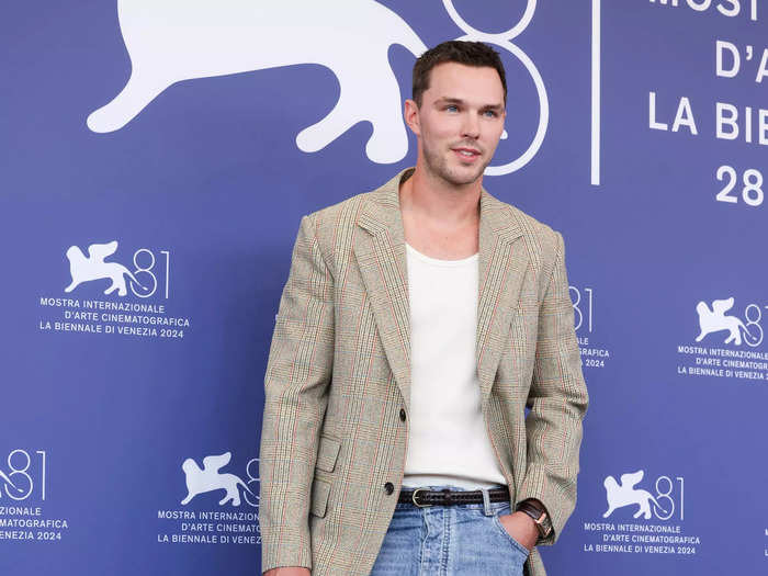 Nicholas Hoult made a strong case for elevated casual styles.