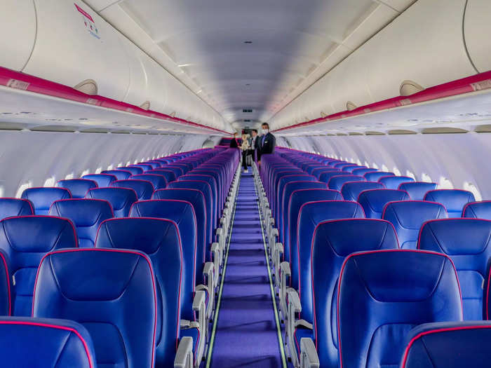 Budget airlines will largely keep the traditional all-economy cabin.