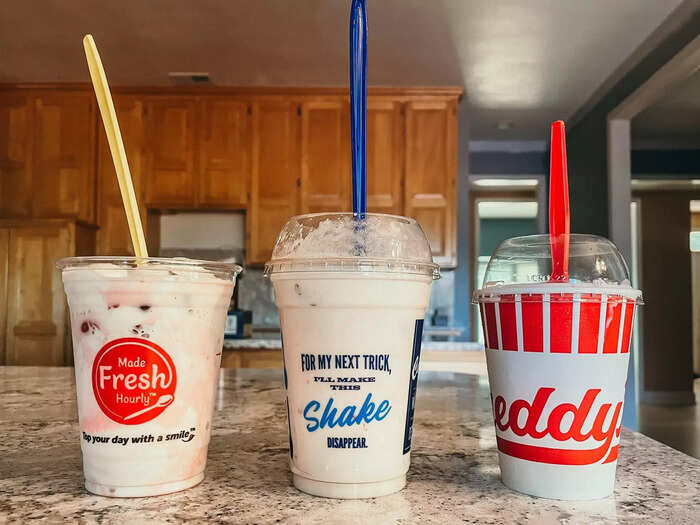 I tried frozen custard from Culver's, Andy's, and Freddy's, and my