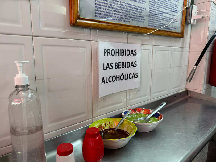 There is no alcohol allowed on the premises.