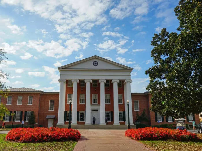 MISSISSIPPI: University of Mississippi in Oxford