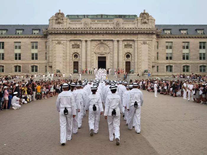 MARYLAND: United States Naval Academy in Annapolis