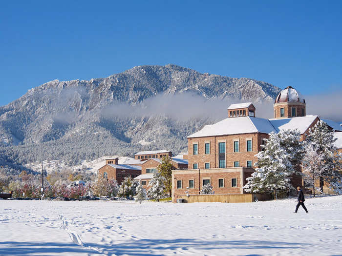 COLORADO: University of Colorado Boulder in Boulder