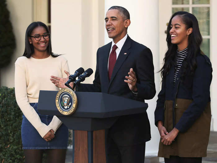 Malia Obama graduated from Harvard University in 2021. Her sister, Sasha, graduated from the University of Southern California in 2023 after transferring from the University of Michigan.