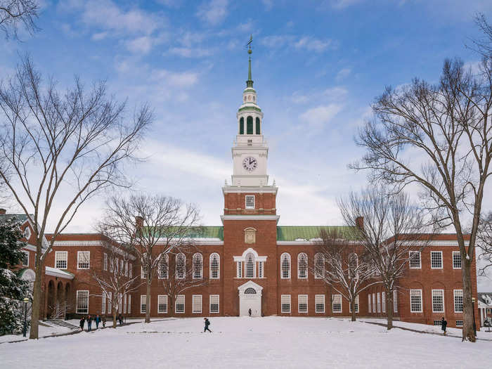 8. Tuck School of Business (Dartmouth College)