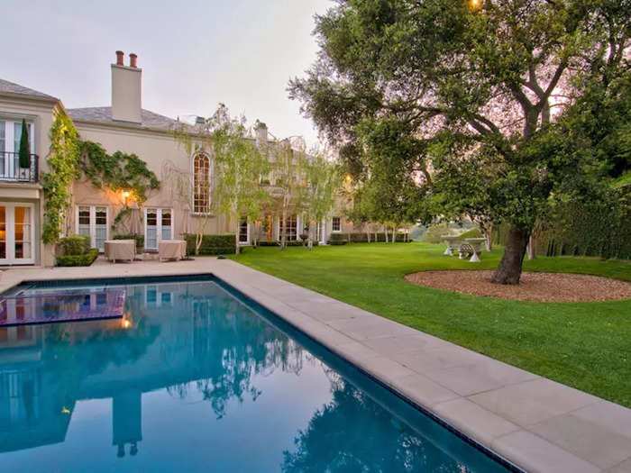 After renting for two years, Musk bought a mansion in the Bel Air, California neighborhood.