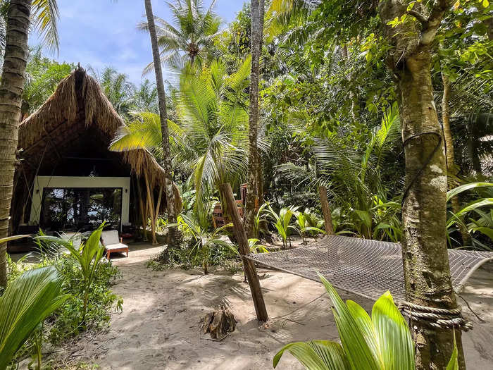 Each casita also had a hammock. 