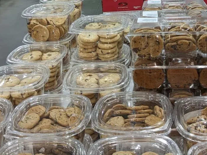 The mini chocolate-chip cookies from the bakery section are a family favorite. 