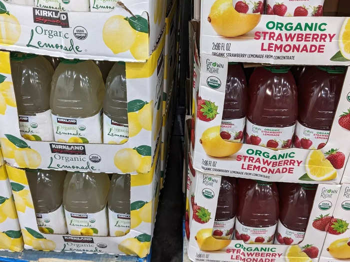 We get lemonade at Costco, too. 