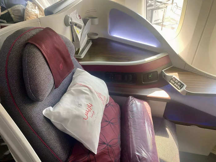 The seats felt private and comfortable with an impressive customizable design.