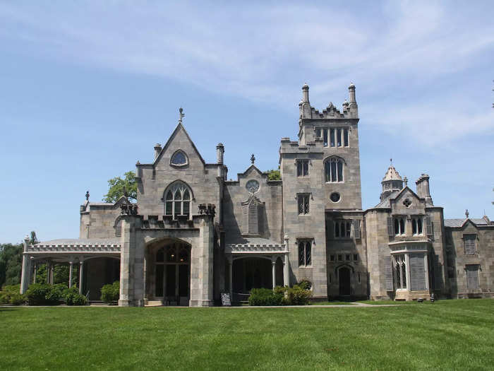 Lyndhurst Mansion in Tarrytown, New York, belonged to three elite Gilded Age families.