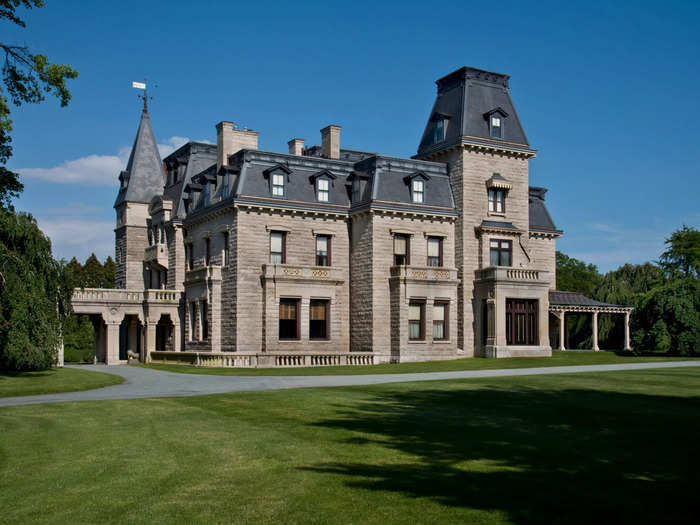 Beginning in 1852, Chateau-sur-Mer in Newport housed three generations of the Wetmore family.