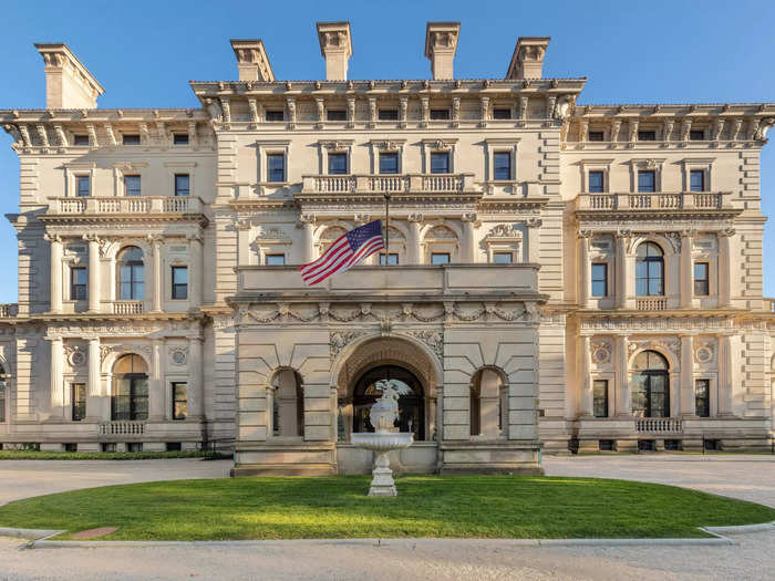 The Breakers, a Vanderbilt mansion in Newport, Rhode Island, is famous for its size and opulence. 