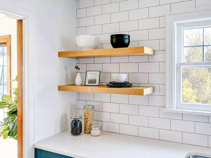 Open-shelving concepts may be a bust in the long term.