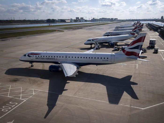 The E195-E2 is the largest aircraft that can operate out of London City Airport.