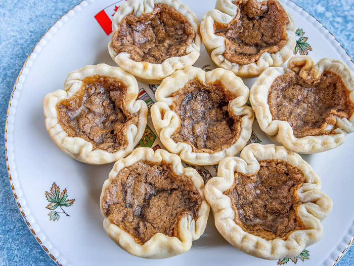 Homemade or store-bought butter tarts were the quintessential Canadian desserts.