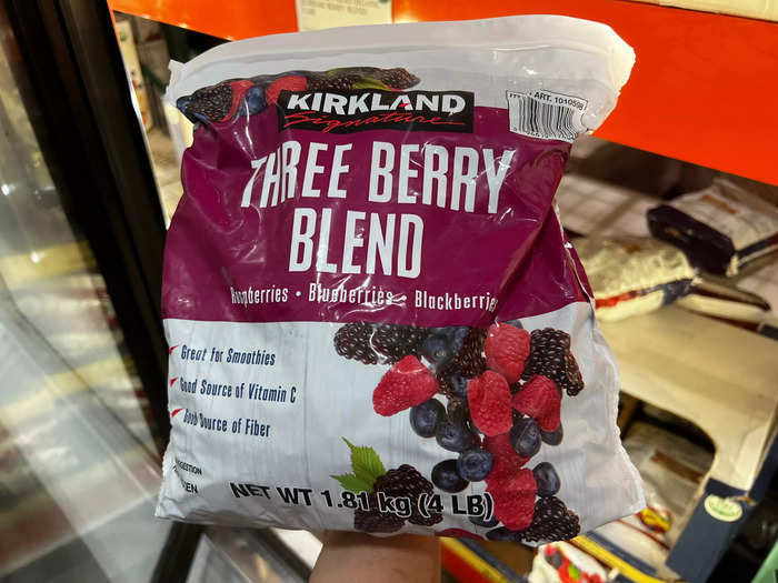 Costco has a great selection of frozen berries.