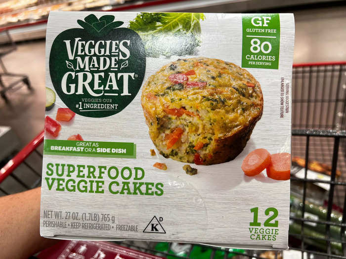 Veggie Cakes are a convenient way to increase your vegetable consumption.