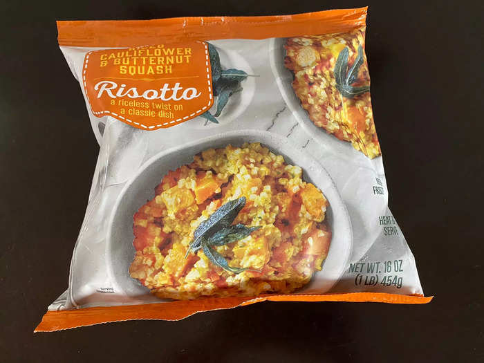 I was excited to find a veggie-packed risotto in the fall lineup.