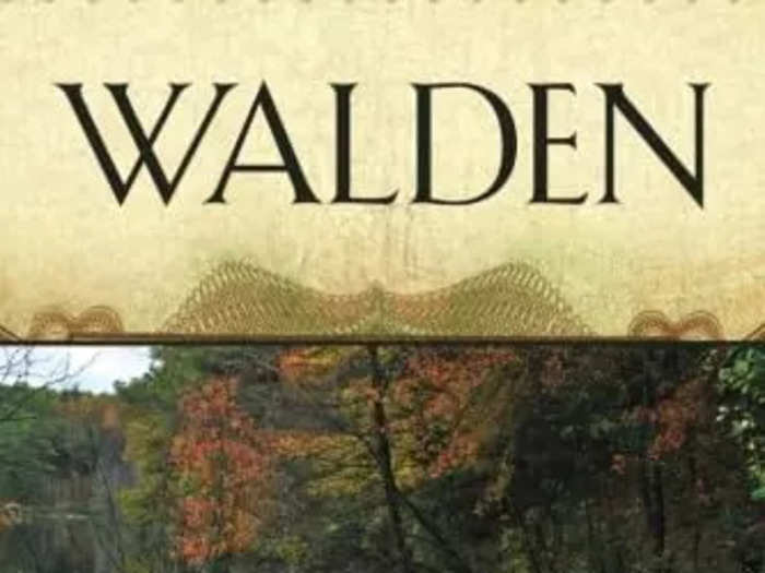 MASSACHUSETTS: "Walden" by Henry David Thoreau