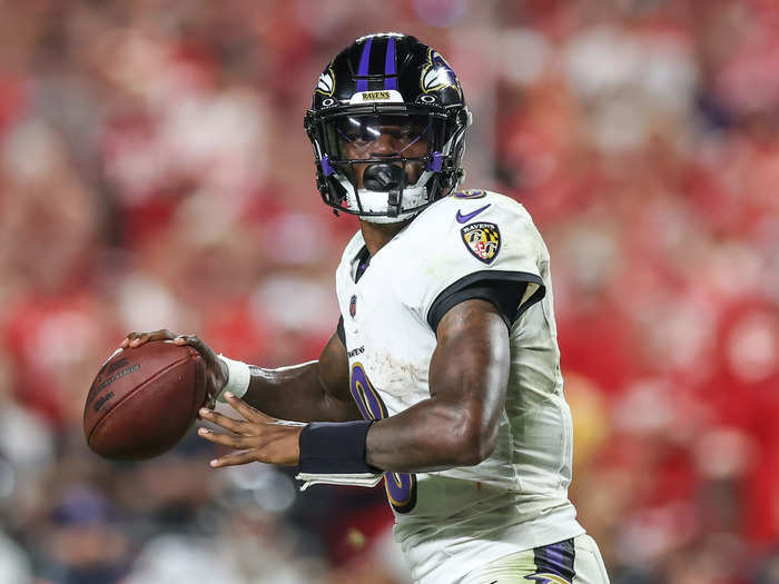 8. Baltimore Ravens quarterback and reigning NFL MVP Lamar Jackson earns an average annual salary of $52 million.