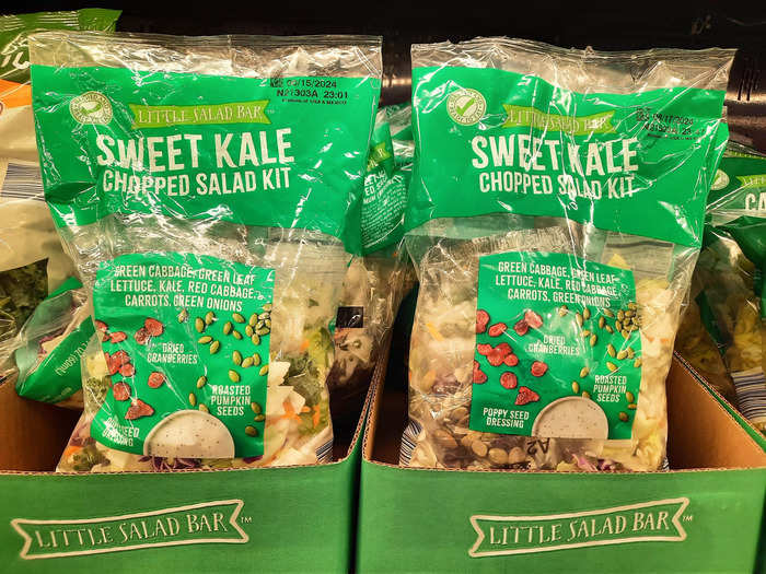 Little Salad Bar’s sweet-kale chopped-salad kit is one of my favorite lunches to bring to work.