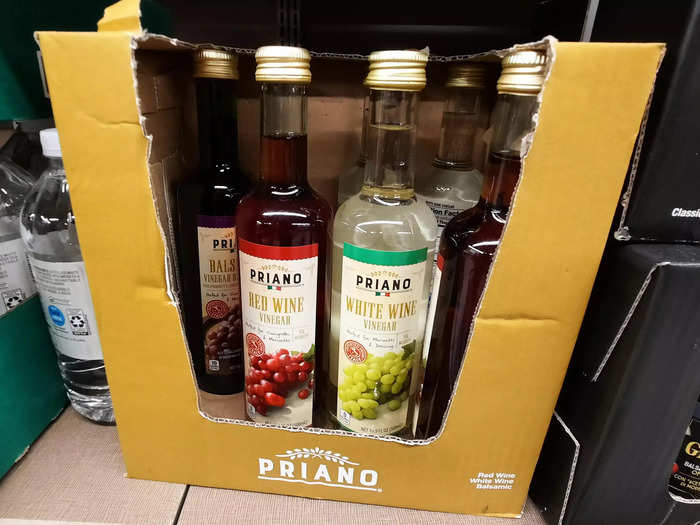 Priano red-wine vinegar is another Aldi favorite I reach for.