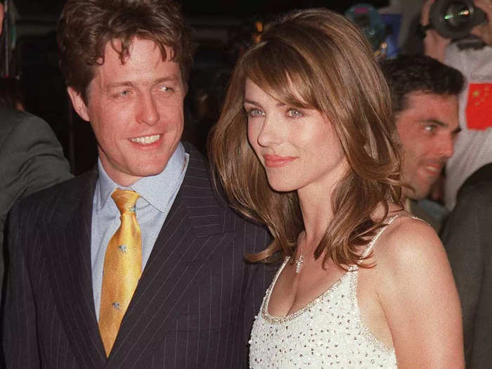 Hugh Grant cheated on Elizabeth Hurley with a sex worker.