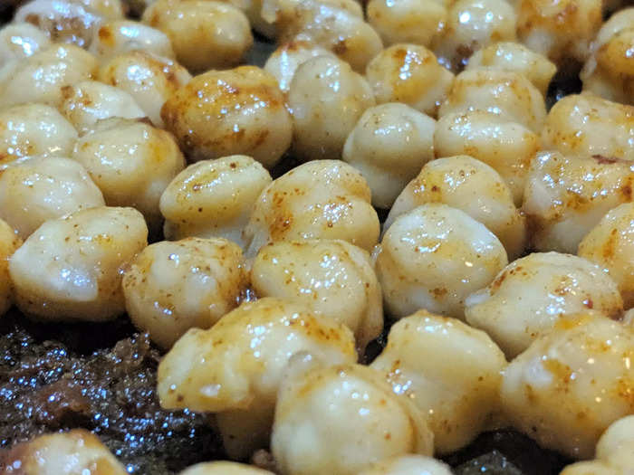 Fry up chickpeas for a crispy, savory treat.