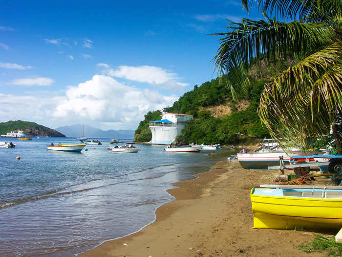 In the Caribbean, travel to off-the-beaten-track archipelagos like Îles des Saintes also known as Les Saintes.