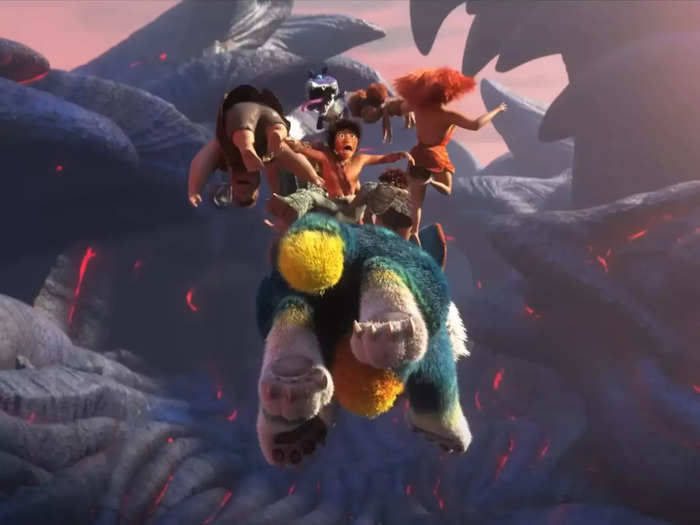 Reynolds returned to voice Guy in "The Croods: A New Age" (2020).