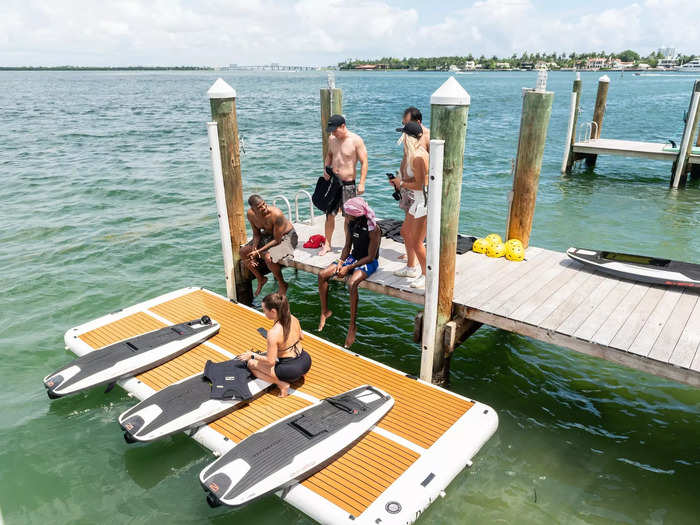 At Camp Standard 2024, guests received astrological life tips, broke a sweat at workout classes, participated in afternoon watersports, and attended a sunset excursion.