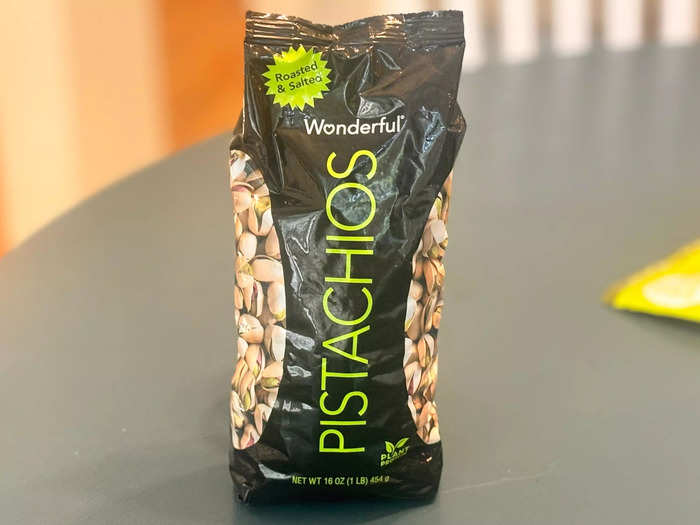 I always have pistachios in my cupboards. 