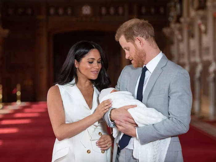 Harry and Meghan gave the world a look at their first child, baby Archie, who was born on May 6, 2019.