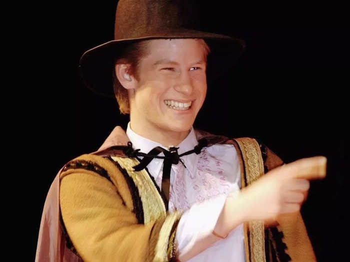 Harry performed in "Much Ado About Nothing" in March 2003 at Eton College, England.