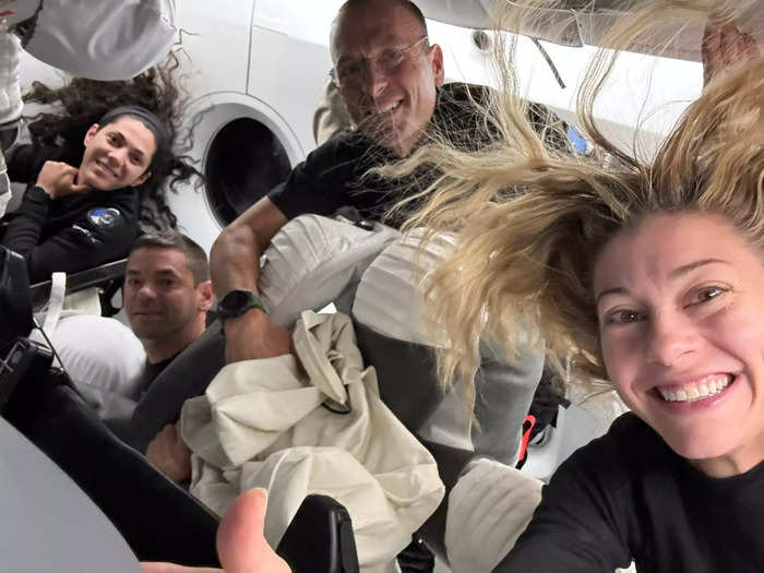 The crew also tested SpaceX