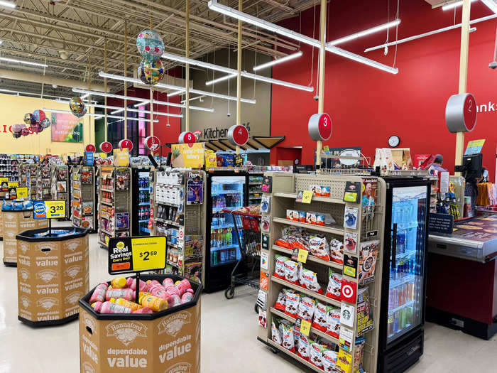 The store was really quiet on the afternoon that I visited and there was no shortage of checkout lanes open. 