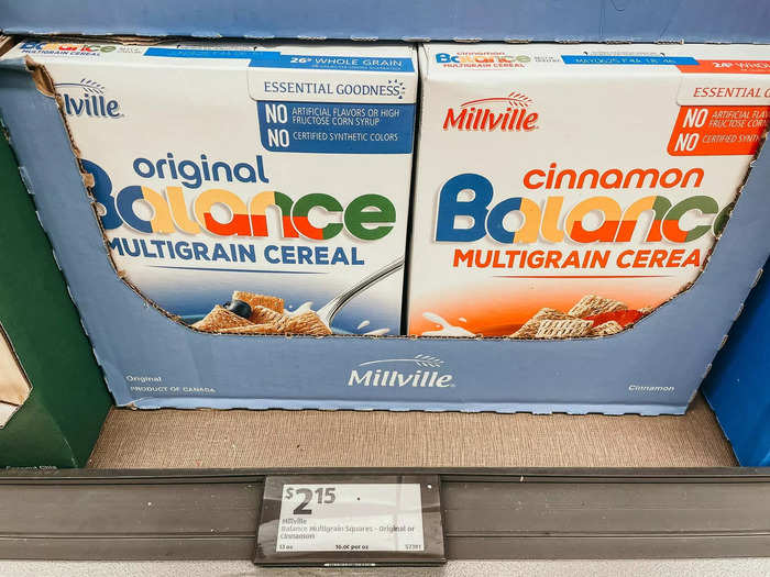 Aldi has the best deals on basic cereal. 