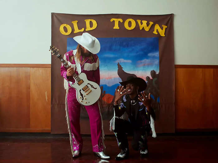 38. "Old Town Road" by Lil Nas X featuring Billy Ray Cyrus