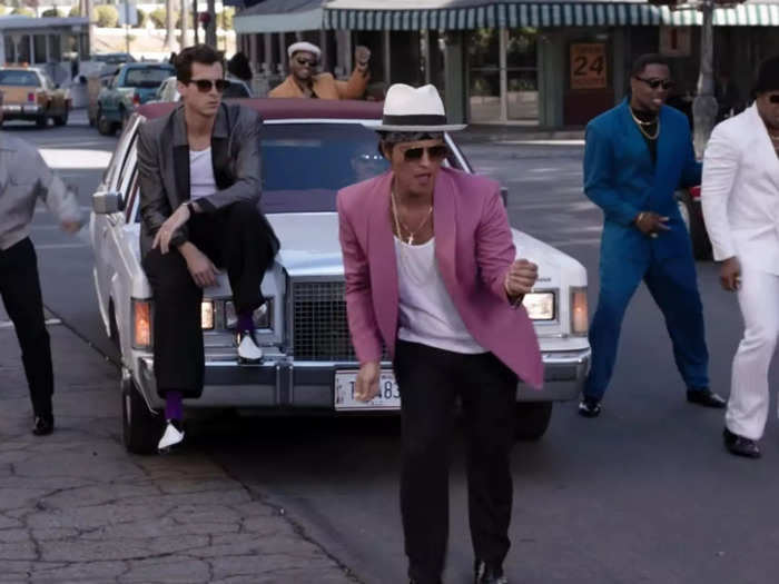 29. "Uptown Funk!" by Mark Ronson featuring Bruno Mars