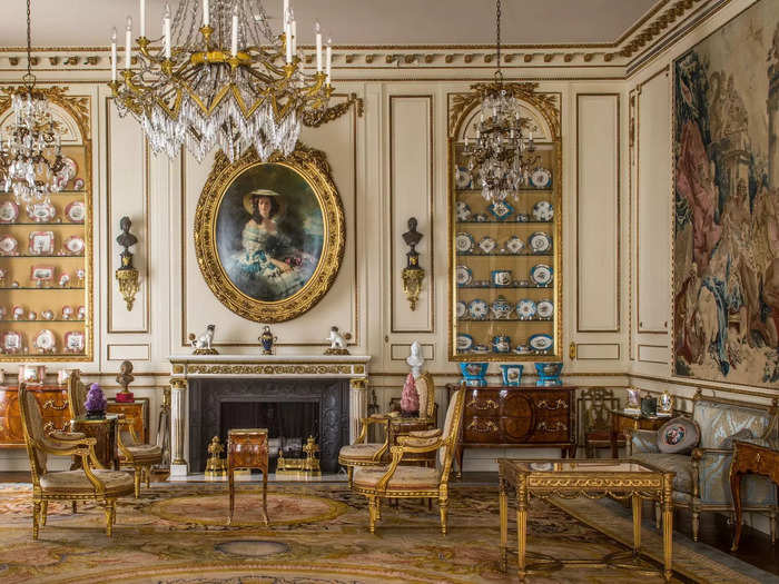 The French Drawing Room would not have looked out of place in the Gilded Age.