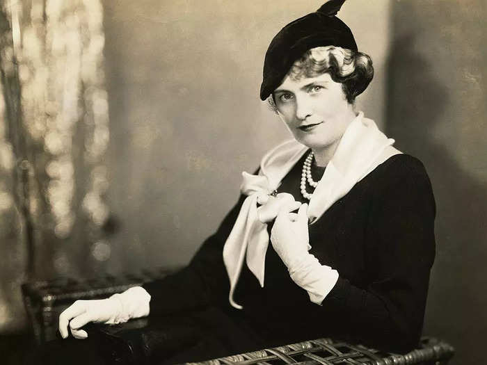 Marjorie Merriweather Post, heiress to the Post cereal fortune and known as America