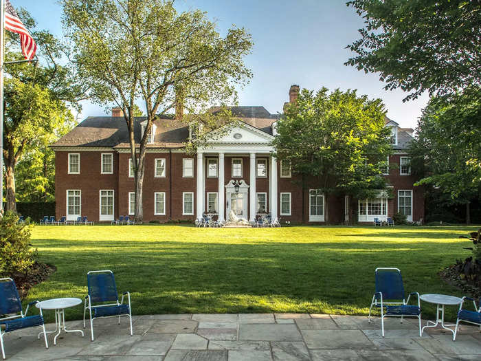 Hillwood is a 36-room Georgian-style mansion located on a 25-acre estate in Washington, DC.