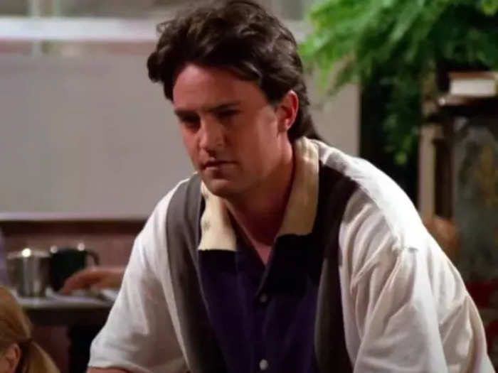 Chandler joins Joey in making fun of Monica on the pilot.