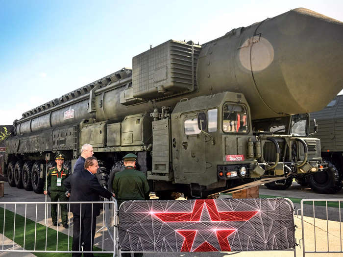 Showcasing Russian military power