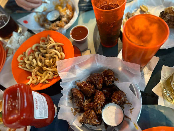 Our meal cost nearly $100, but we would definitely return to Hooters.