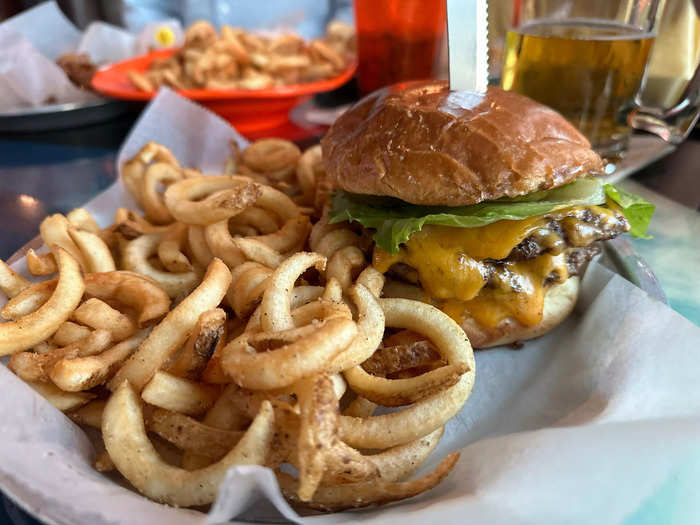 Both of my kids ordered burgers.